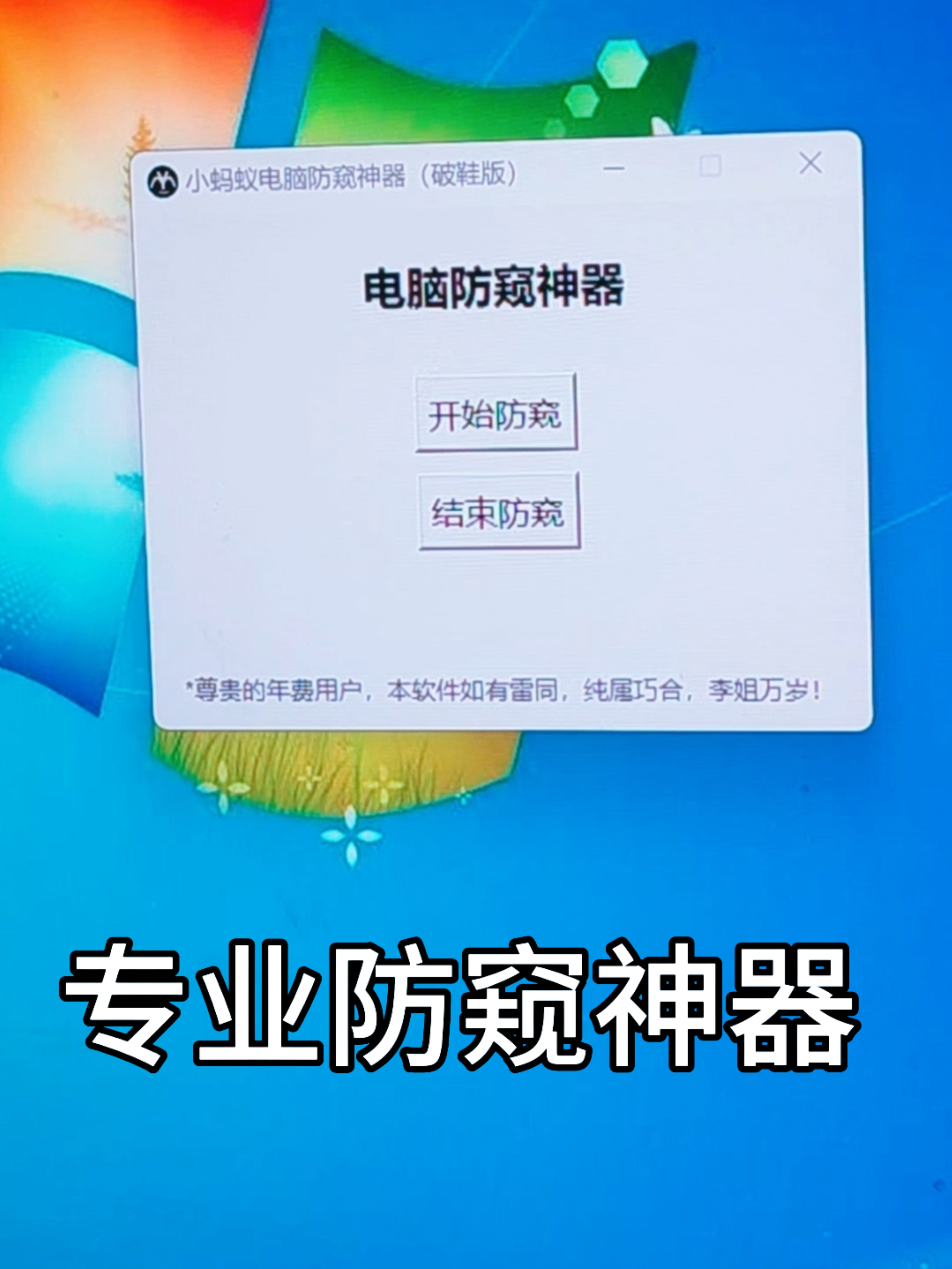 小蚂蚁专业防窥神器